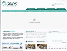 Tablet Screenshot of grids.co.in